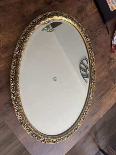 Oval wall mirror 46cm - oval,