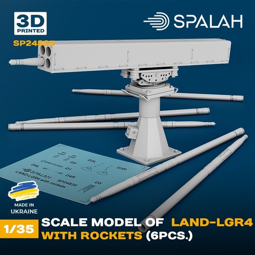 Land lgr4 rocket launcher 35 - land-lgr4, 1/35