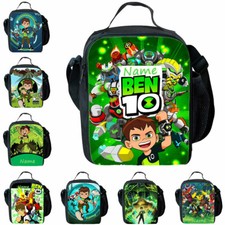 Ben 10 Personalised Insulated Lunch Bag Boys Girls Leakproof School Food Box