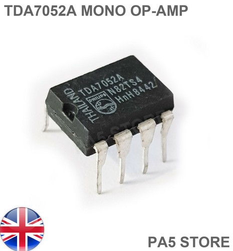 Tda7052a mono amp with - 2x, op