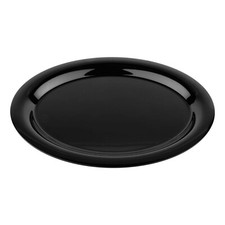 Black Melamine Round Side &