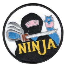 Martial Arts Embroidered Badge