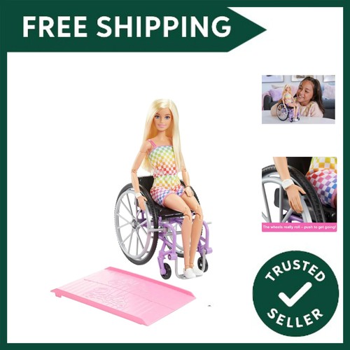 Doll with wheelchair and - with,