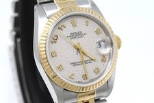 Rolex Datejust 31 68273 | Bi-metal Steel & Gold | White Motif | Box & Papers