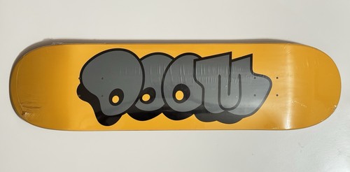 Doom skateboard deck yellow - deck,