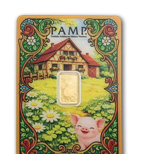 New pamp lucky pig 1g - pamp,