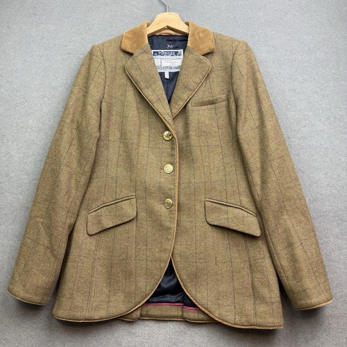 Joules tweed jacket wool - joules, uk