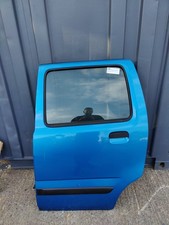 Suzuki Wagon R Passenger Rear Door Left 5 Door 00-04 Z7B Adriatic Blue