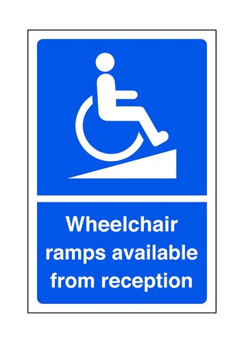 Wheelchair ramps available