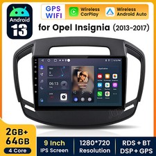 Android 14 Car Stereo Radio Carplay For Vauxhall Insignia 2013-2017 GPS NAVI SAT