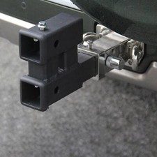 Double Trailer Hitch Extender Steel Hitch Extender for