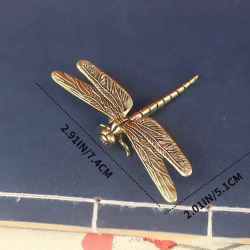Dragonfly brass cooper - brass,