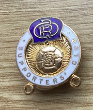 OLD VINTAGE QPR QUEENS PARK RANGERS F.C SUPPORTERS CLUB BADGE 