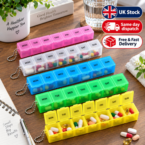 Day pill box portable - 7,
