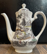 Yorkshire ENGLAND Teapot WHITE