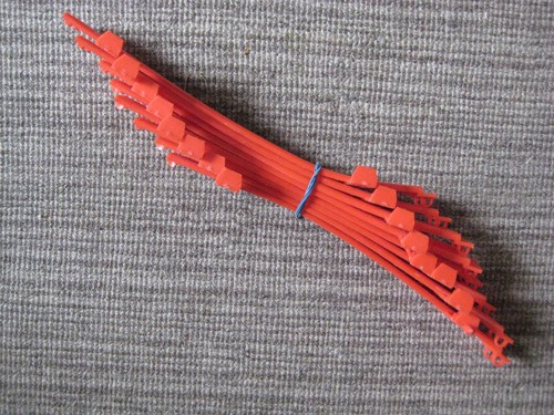Scalextric c274 red armco - c274.,