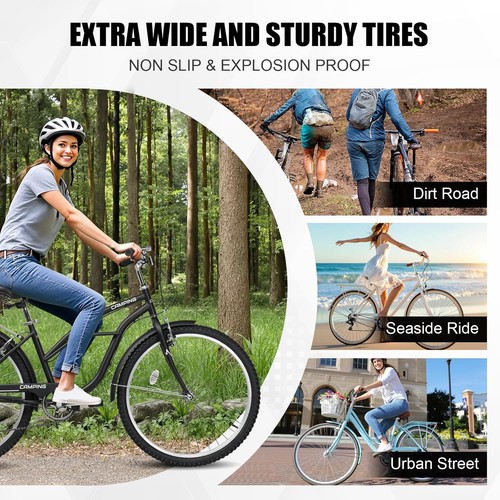 Inch beach cruiser bike 7 - 26,
