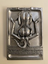 Giger style wall plaque 28cms