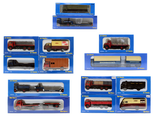 Models scale lot - 1:76, of