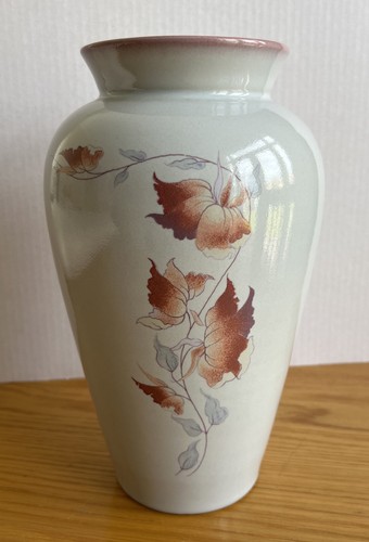 Large denby twilight vase - large, 26cm