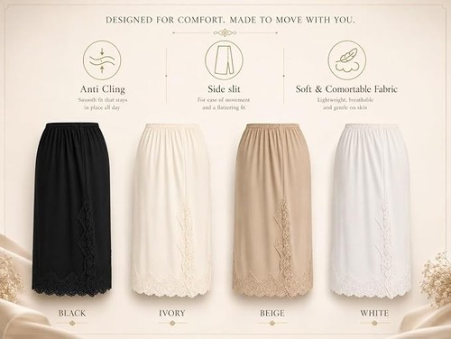 Womens polyester lace - lace, 27"
