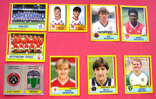 FOOTBALL 87 - PANINI - 9 CARDS #'s 21..63..131..139..194..210..223..437..482