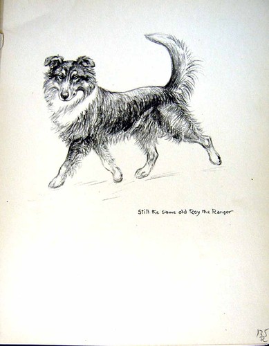 Old vintage print c1933 dogs - c1933,