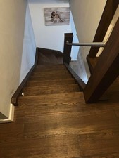 Winder stairs oak cladding - 3,