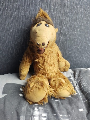1986 alf plush toy - alf,