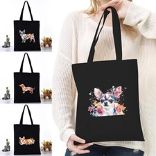 UK Printed dog Canvas Shopping