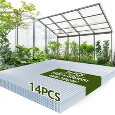 14PCS Polycarbonate Greenhouse