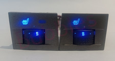Vauxhall Vectra C / Signum Blue Led Heated Front Seat Switch Set Switches x 2
