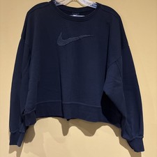 Nike Crop Jumper Size L Black