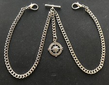 Double Albert pocket watch