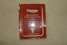 Triumph Bonneville, TR6 , 1970 Unit Construction Parts Catalogue, Original