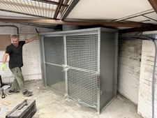 Industrial Spray Booth With 3 phase Fan - Flat packed ready to collect