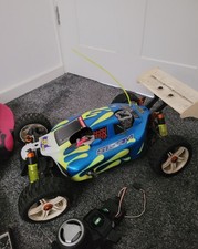 Gs racing team rc nitro buggy 1/8 scale will need a going over and tuning