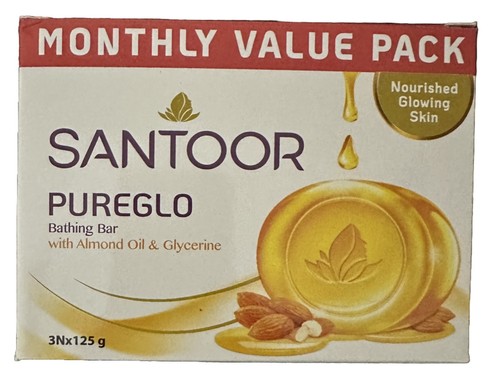 Santoor pureglo glycerine - santoor,