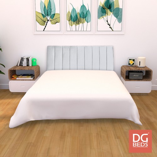 Plush velvet headboard x - 24",