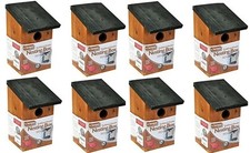 8 Wooden Nesting Box Bird