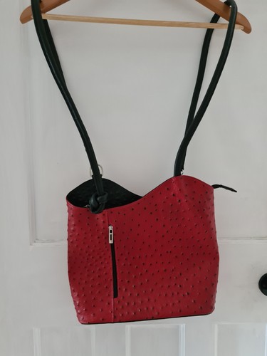 Italian leather ostrich - leather,