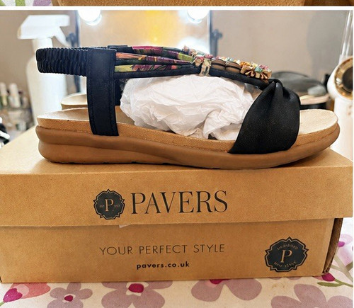 Pavers women strappy flat - pavers,