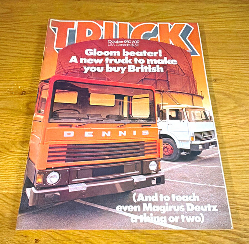 Truck magazine october 1980 - magazine,