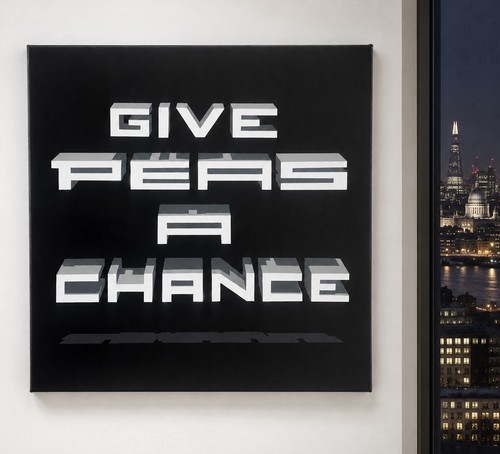Give peas chance - peas, a
