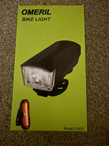 Led mountain bike light - mountain, set