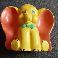 Ellgreave Pottery - Vintage Ceramic Pottery Jumbo Piggy Bank - circa 1930/40