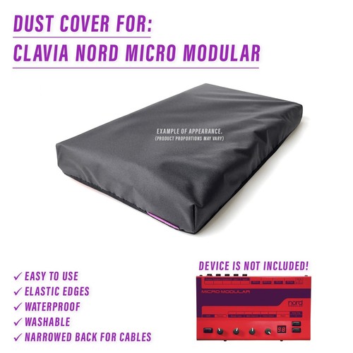 Dust cover for clavia - dust, nord