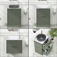 600/700/800 Fluted Vanity Unit