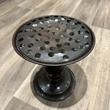 Vintage Metal Florist Flower Frog Stand Vase Holder Arranger 28cm Tall