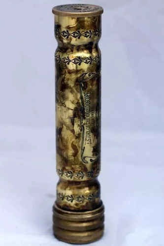 Vintage brass twist - brass,